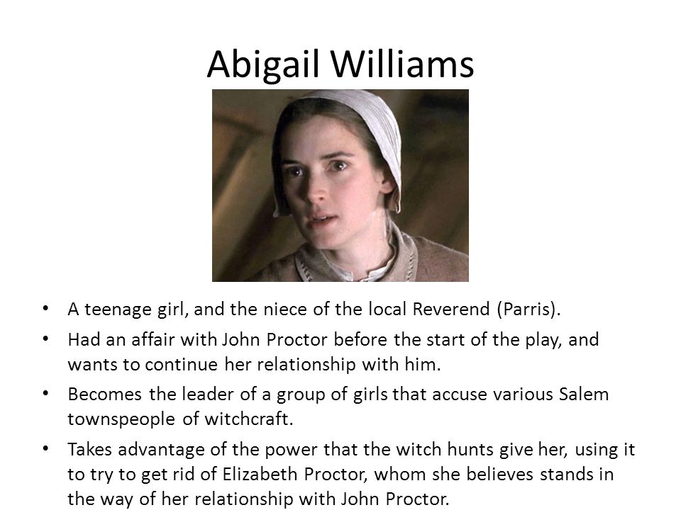 essay on elizabeth proctor · check out our top free essays on elizabeth proctor and abigail williams to help you write your own essay. essay on elizabeth proctor · check out our top free essays on elizabeth proctor and abigail williams to help you write your own essay.