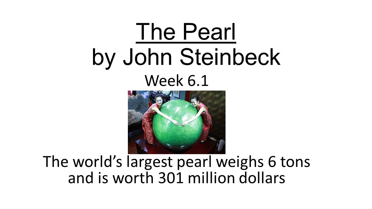 the pearl john steinbeck essay