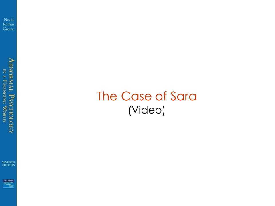 The Case of Sara (Video)