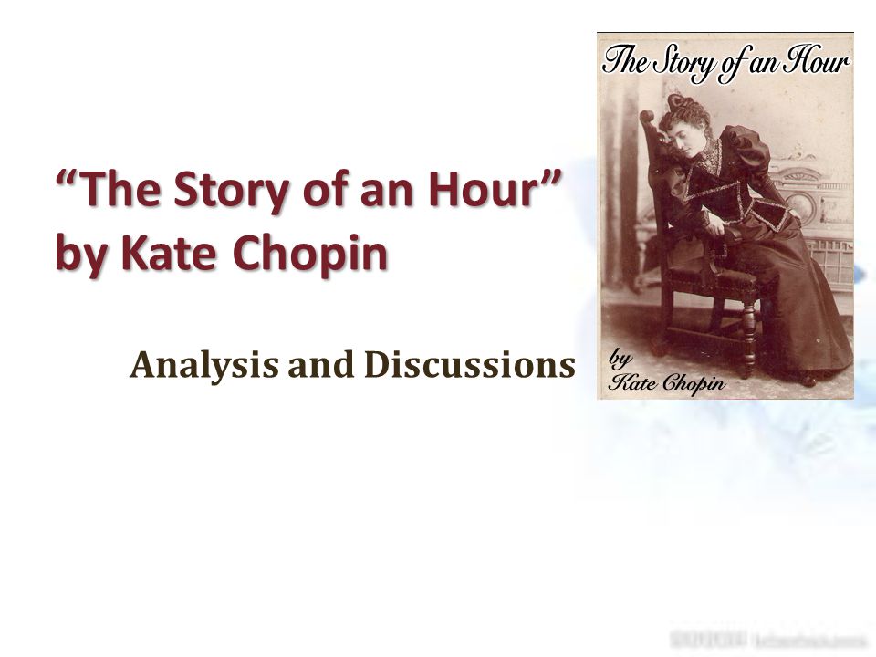 Help writing my paper ?stylistic techniques in kate chopin?s the story of an hour?