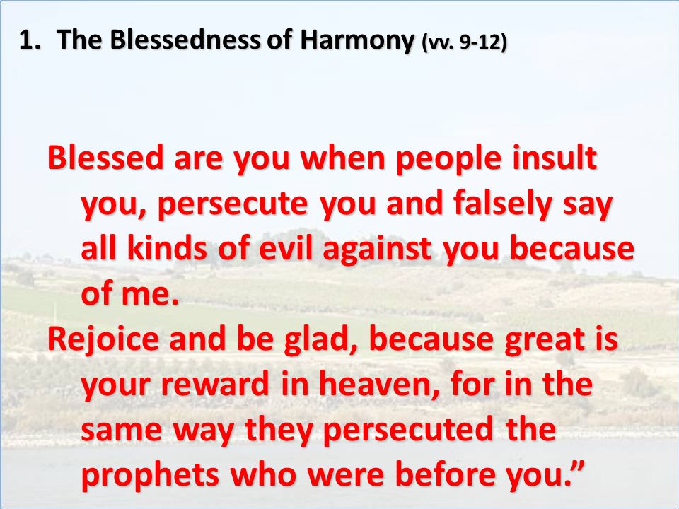 1.The Blessedness of Harmony (vv.