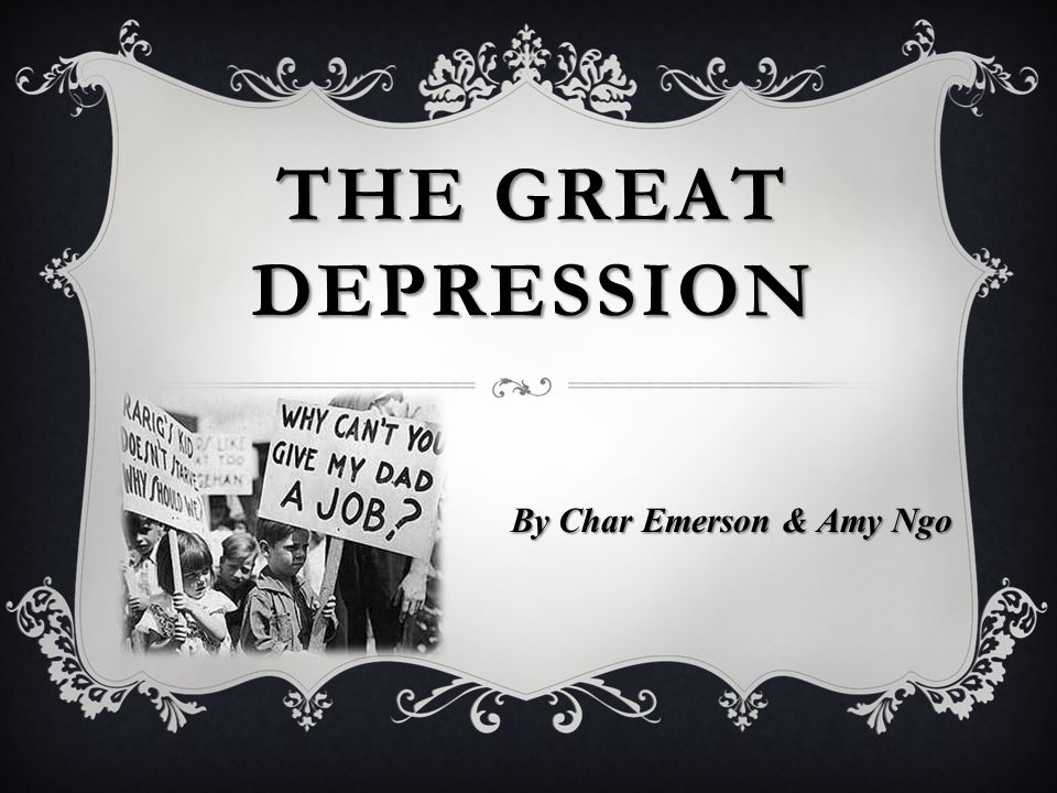 impact on great depression impact on great depression
