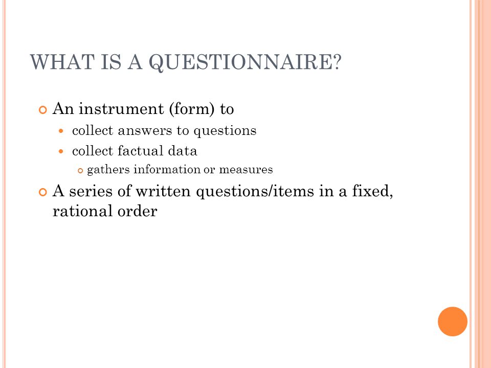 restaurants survey questions