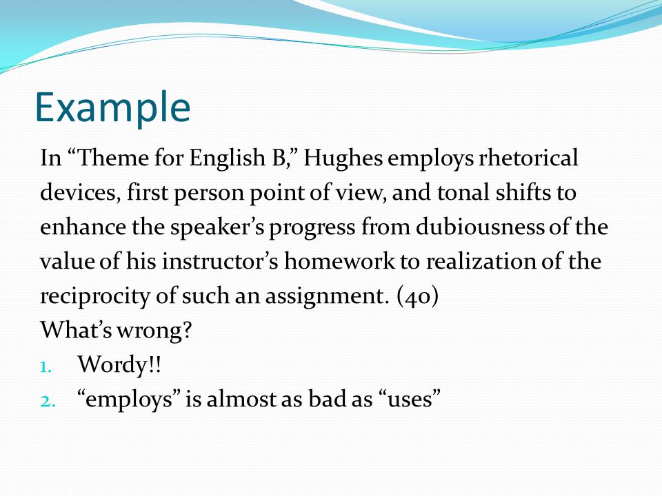 Essay Thesis Statement Possible Othello Essay Questions Essay On Theme For English B Example Of Statistical Tools In Thesis Thesis For English B Thesis Research Proposal Essay Topics also Christmas Essay In English Thesis For English B Essays About Health