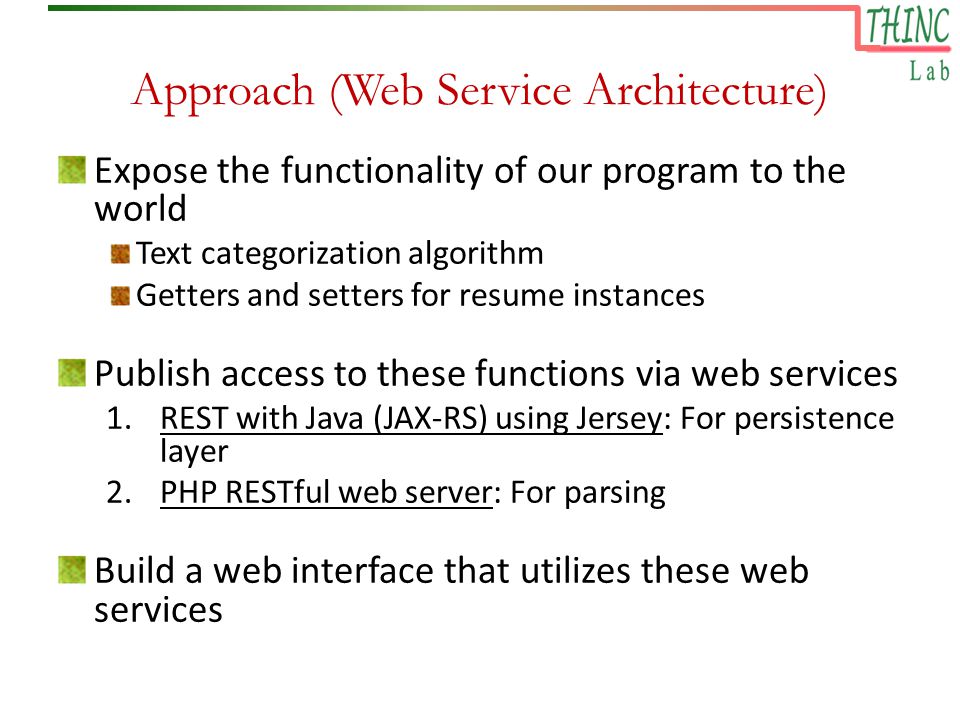6 approach web service restful web services resume