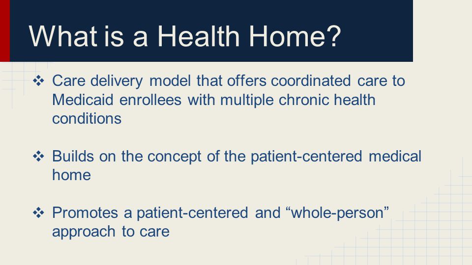 What is a Health Home.