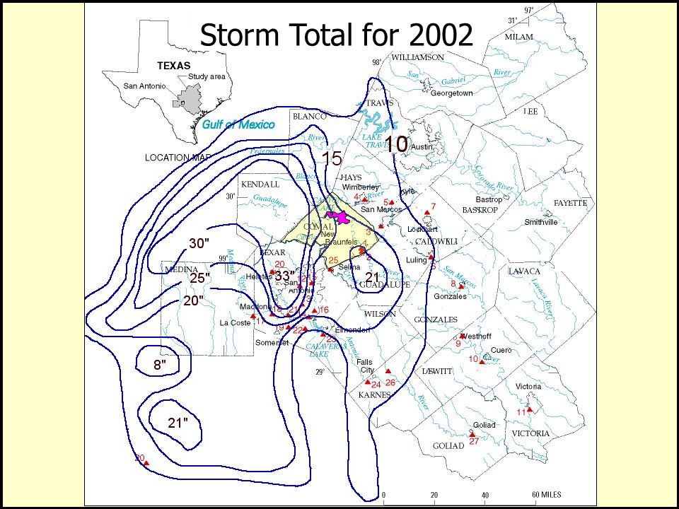 Storm Total for 2002