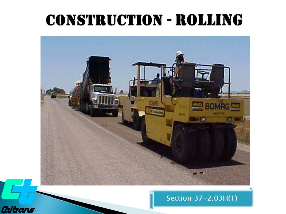Construction - Rolling Section H(1)