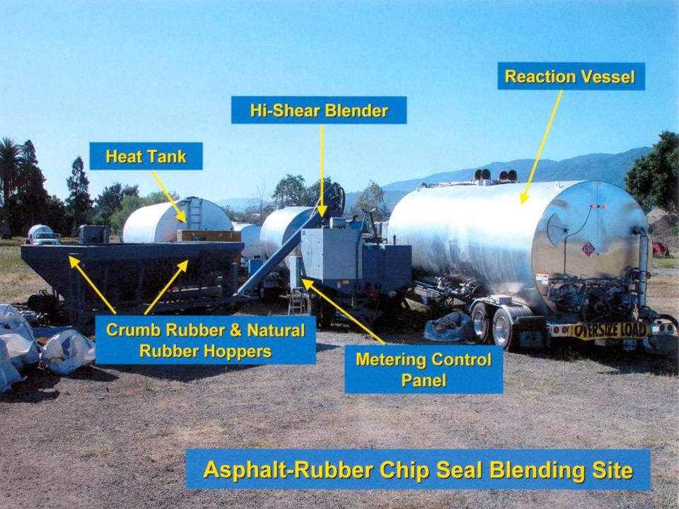 Asphalt Rubber Chip Seal