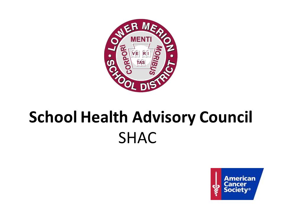 School Health Advisory Council SHAC