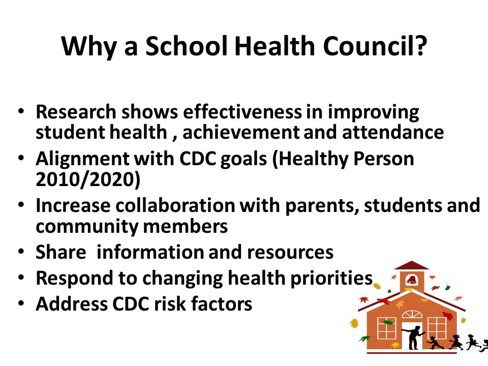 Why a School Health Council.