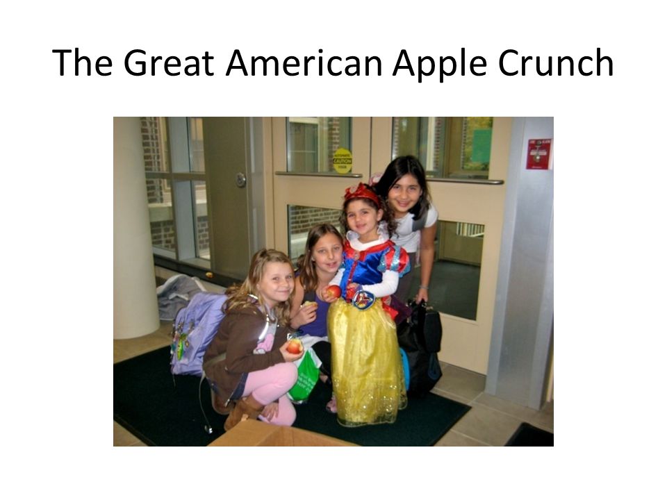 The Great American Apple Crunch