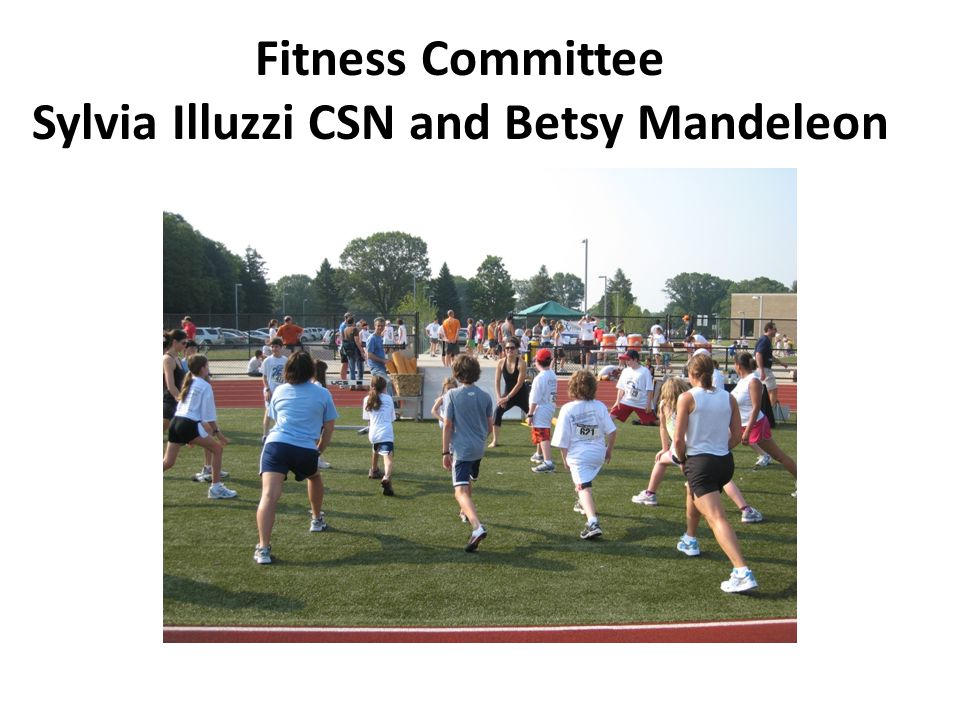 Fitness Committee Sylvia Illuzzi CSN and Betsy Mandeleon