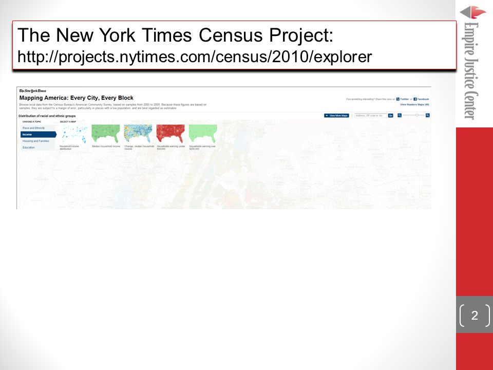 The New York Times Census Project:   The New York Times Census Project:   2