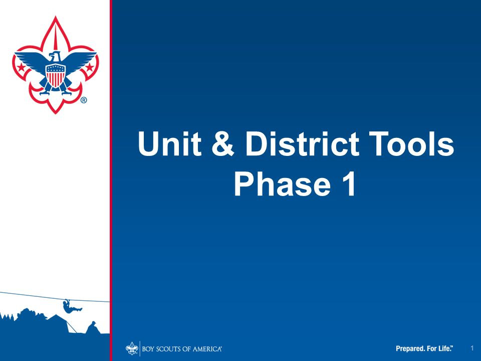 1 Unit & District Tools Phase 1