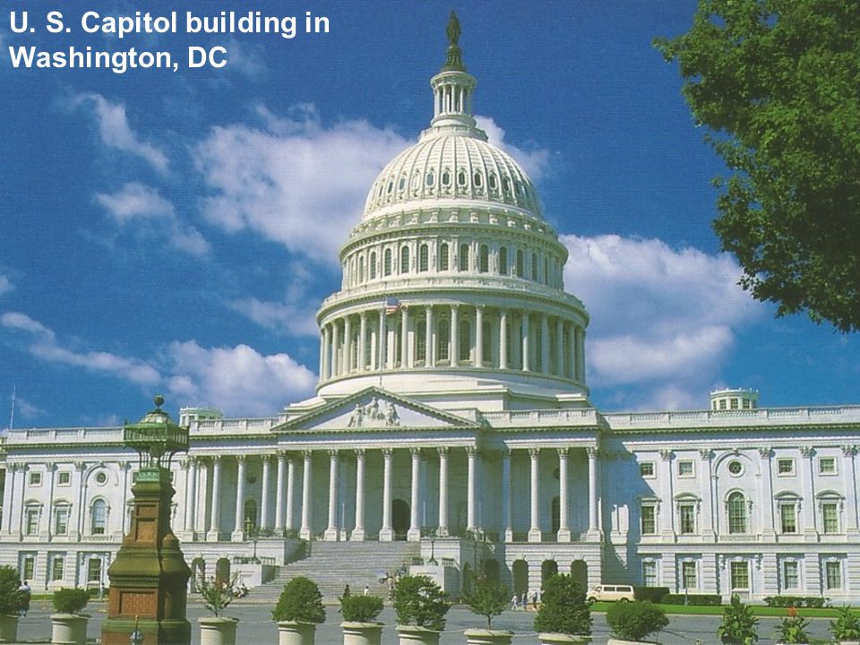 U. S. Capitol building in Washington, DC
