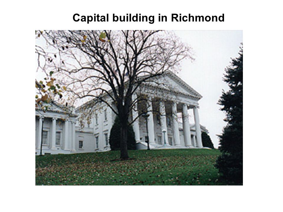 Capital building in Richmond