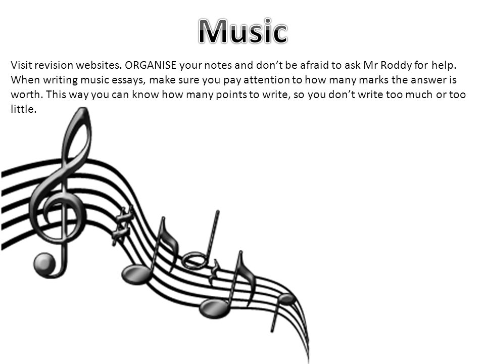 Music To Write Essays To