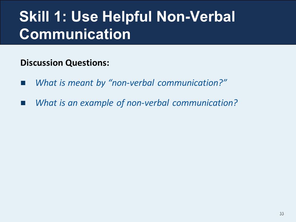 Non verbal communication essay questions