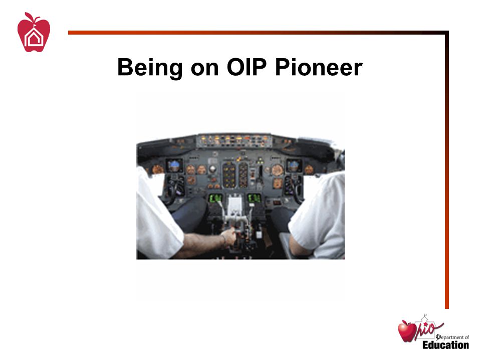 9 Being on OIP Pioneer