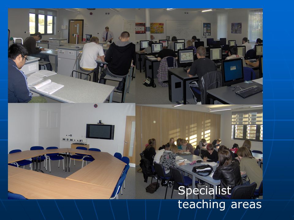 Specialist teaching areas