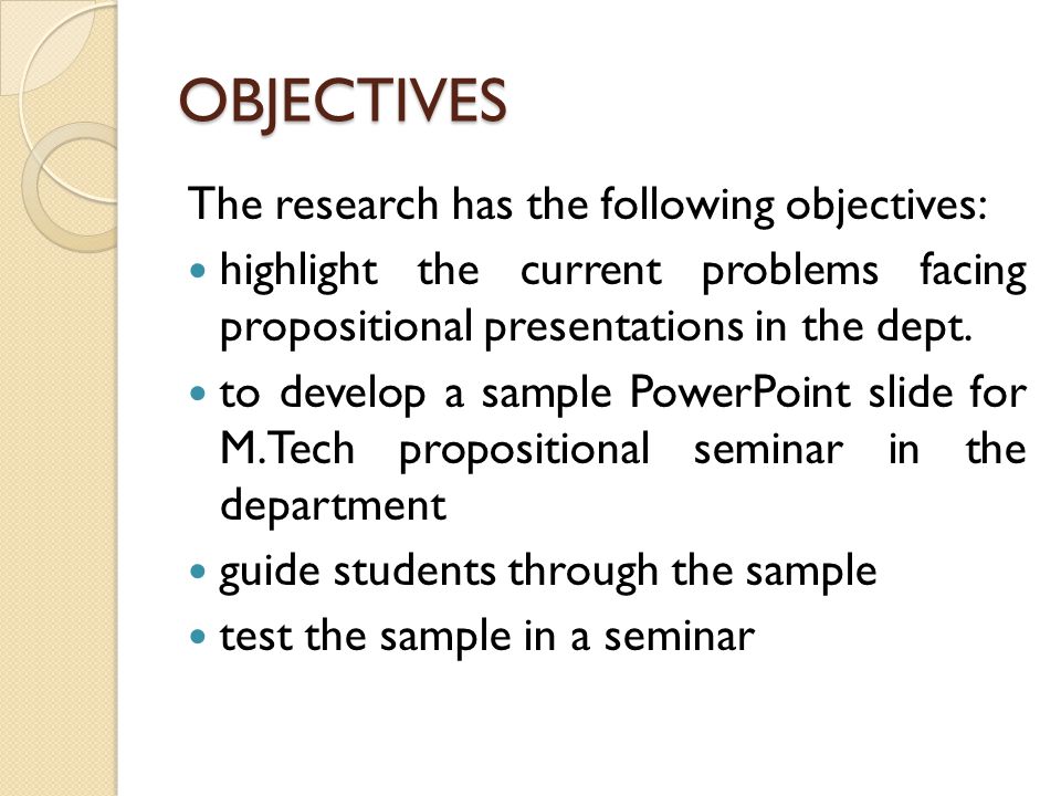 Master's thesis proposal powerpoint