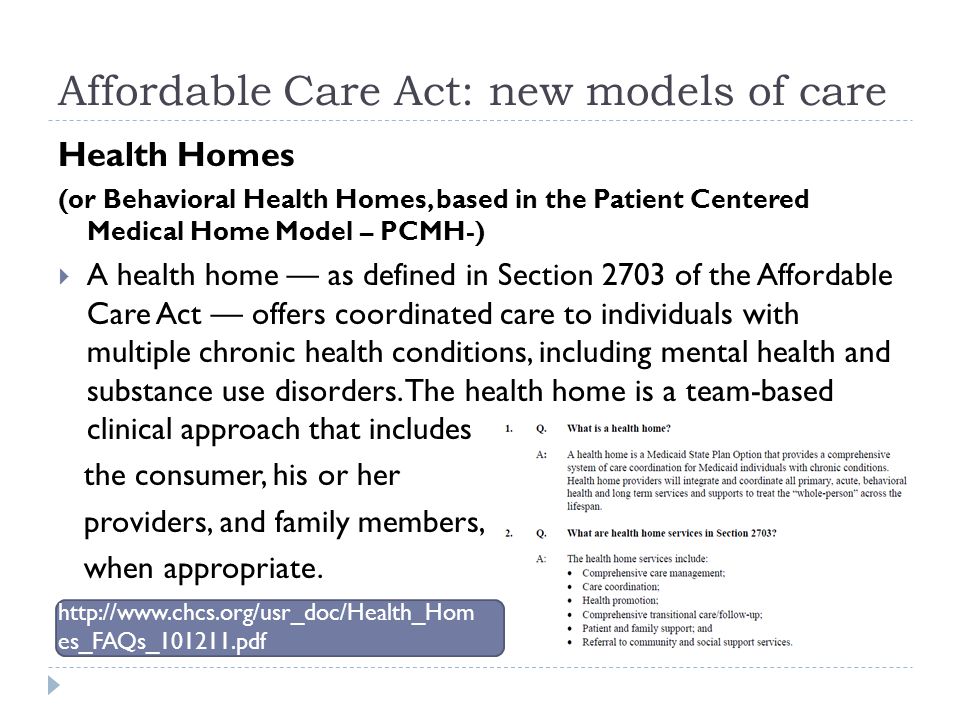 Medical home model defined Medical home model defined