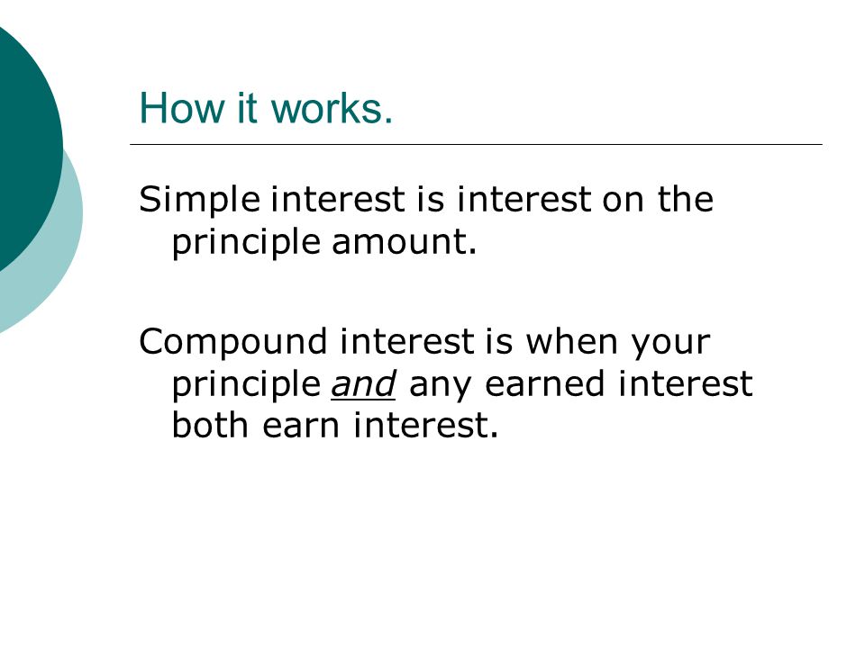 Solving Simple Interest Problems
