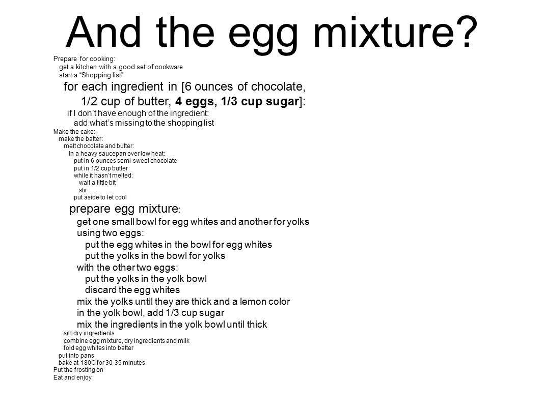 And the egg mixture.