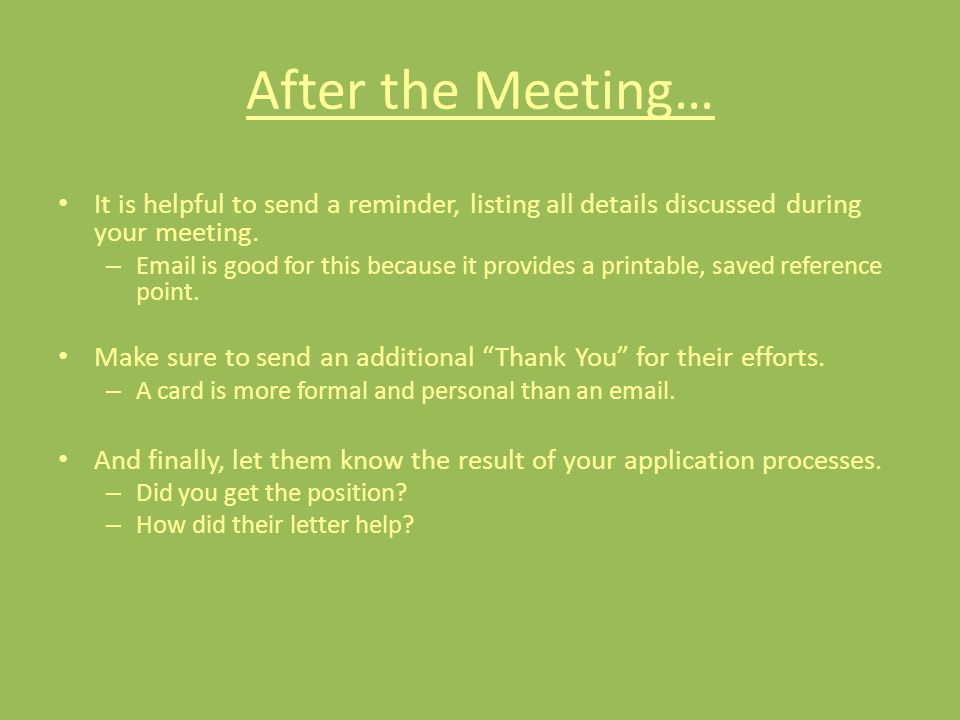 letters of recommendation a practical guide for obtaining effective letter of recommendation reminder email