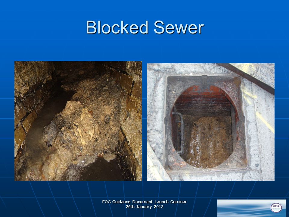 Blocked Sewer FOG Guidance Document Launch Seminar 26th January 2012