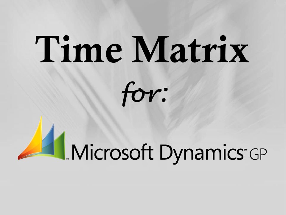 timematrix