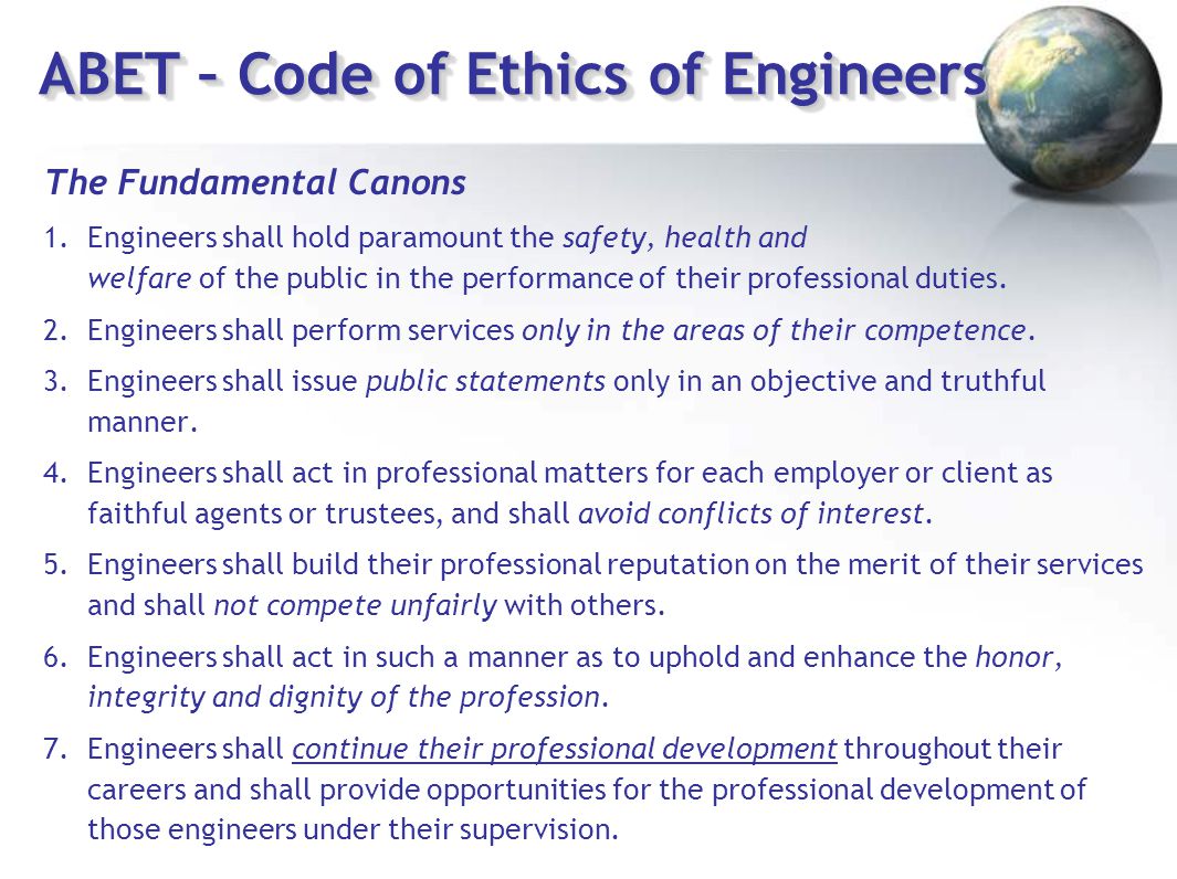ethics of engineers essay Genetic engineering essay chase stueber professor black ethics genetic engineering evolution is defined by merriam webster to be the process of continues change from a lower, simpler, or worse to a higher, more complex, or better state. ethics of engineers essay Genetic engineering essay chase stueber professor black ethics genetic engineering evolution is defined by merriam webster to be the process of continues change from a lower, simpler, or worse to a higher, more complex, or better state.
