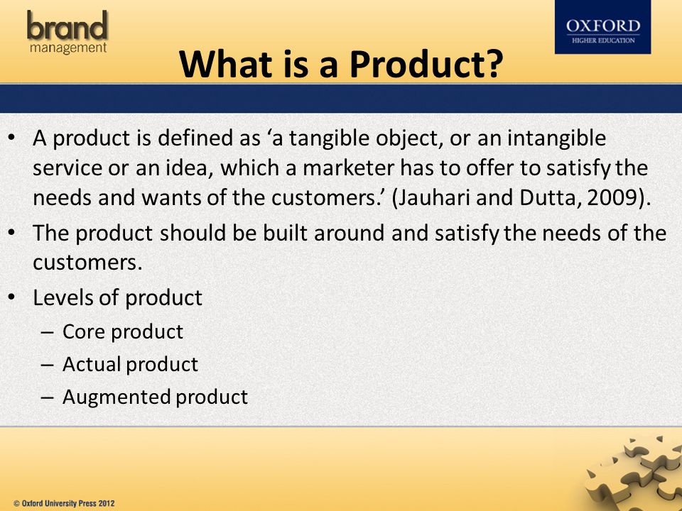 What is a Product.
