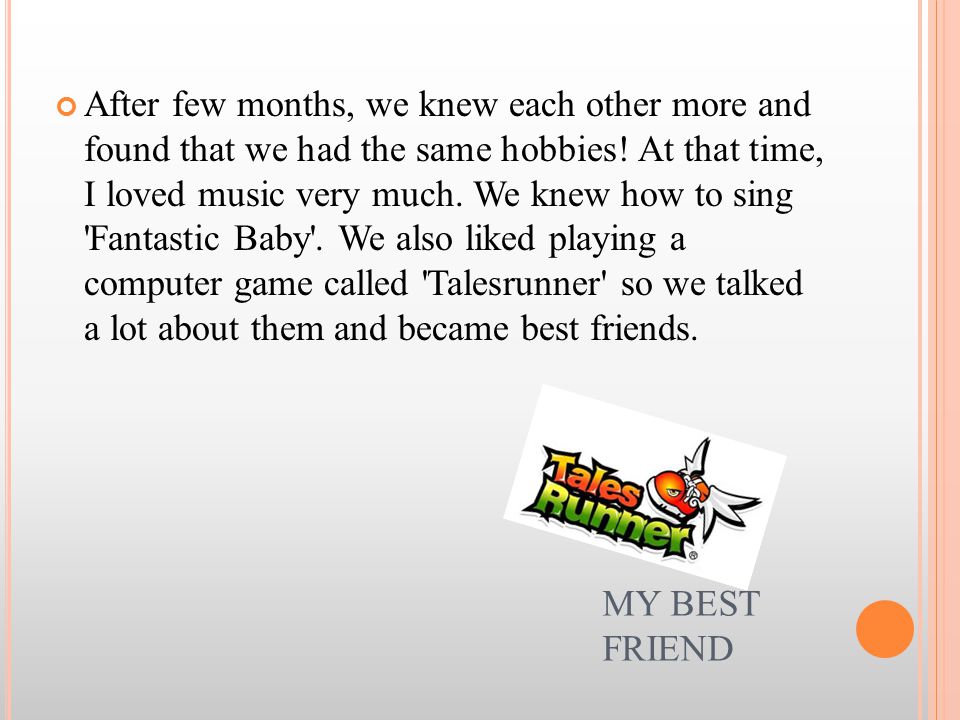 essay on my best friend for class 7 A best friend is essays some people come into our lives and quickly go some stay for a while and leave footprints on our hearts and we are never ever the same (unknown). essay on my best friend for class 7 A best friend is essays some people come into our lives and quickly go some stay for a while and leave footprints on our hearts and we are never ever the same (unknown).