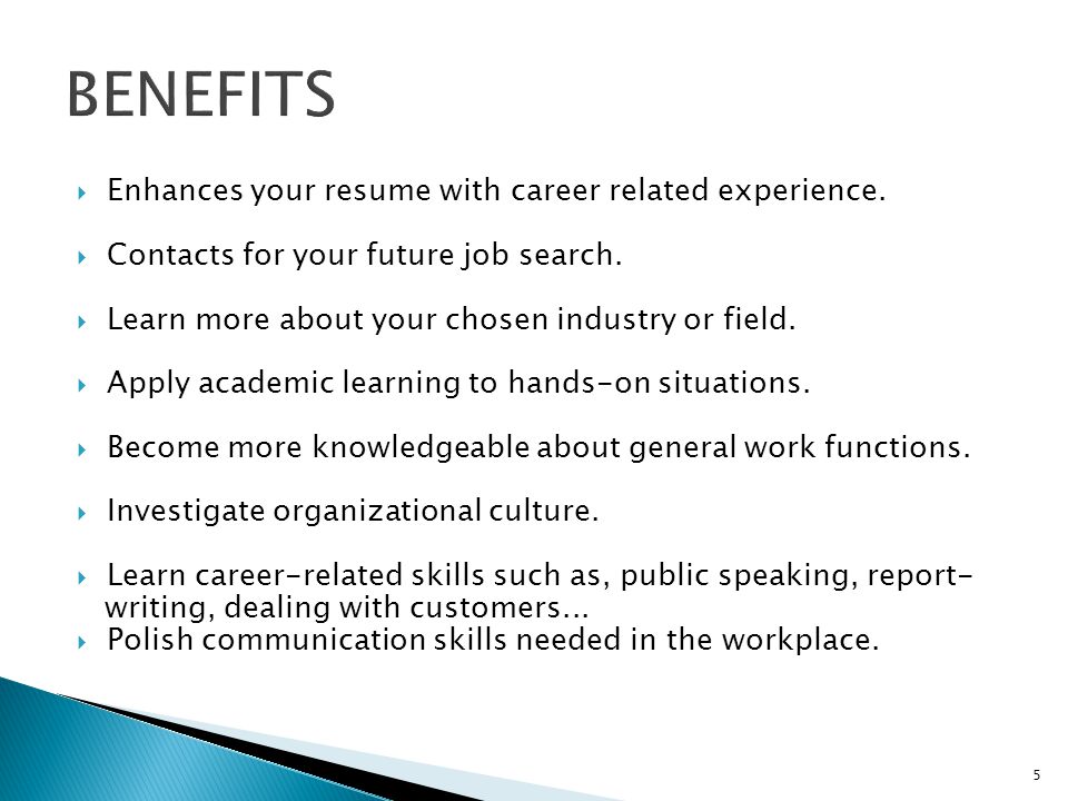 Related coursework on a resume