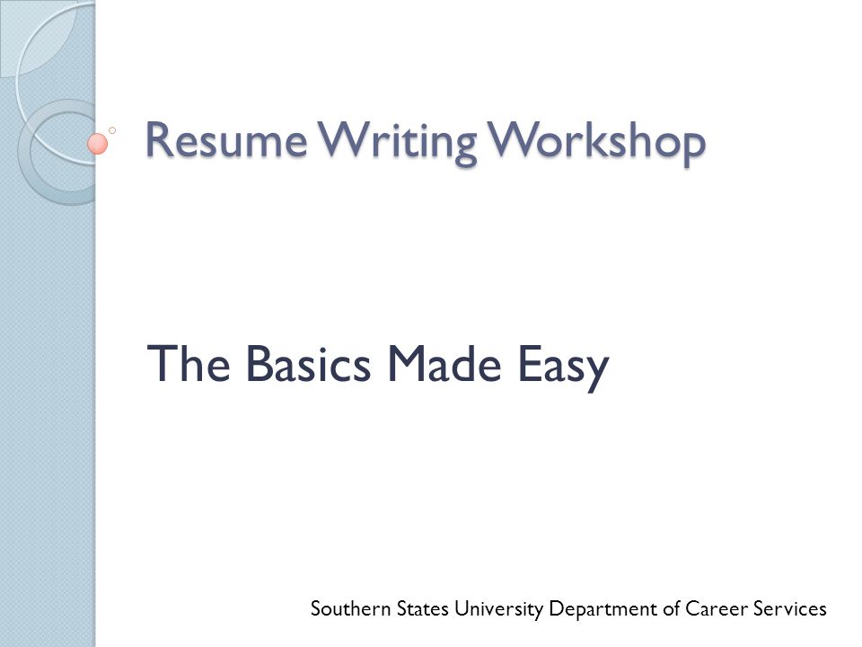resumes made easy