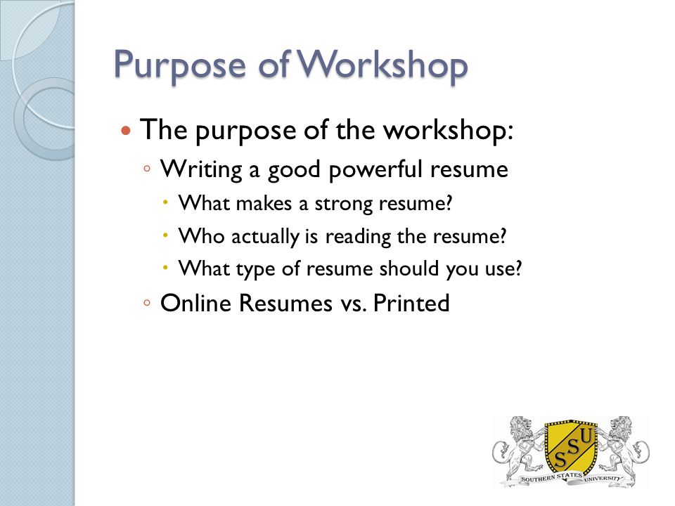 what type of resume should i use