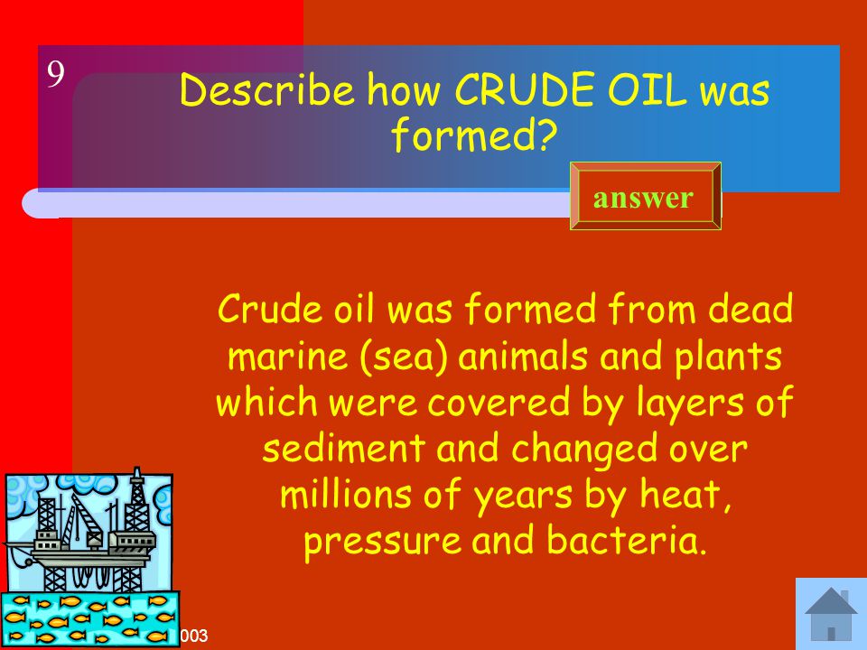 mmcl2003 Describe how COAL was formed.