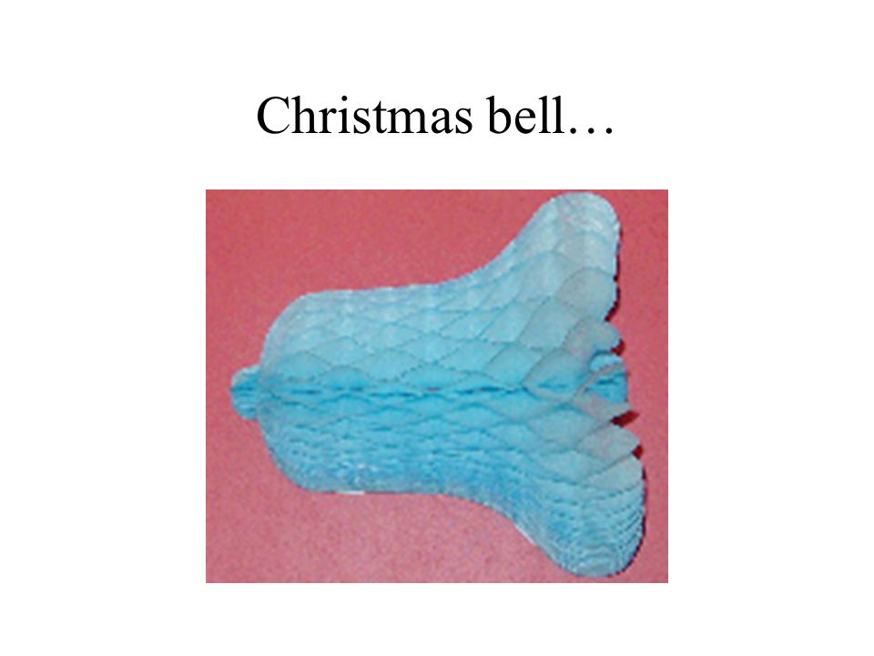 Christmas bell…