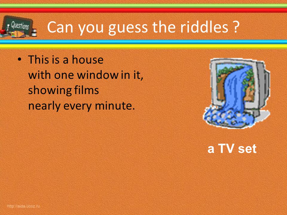 Can you guess the riddles .