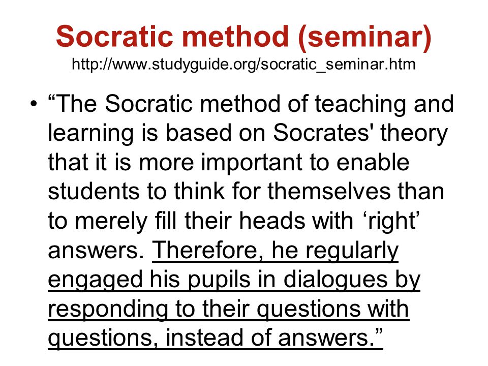 socratic method Heidegger characterizes the socratic method as a kind of productive negation: by refuting that which stands in front of it—in socrates’ case. socratic method Heidegger characterizes the socratic method as a kind of productive negation: by refuting that which stands in front of it—in socrates’ case.