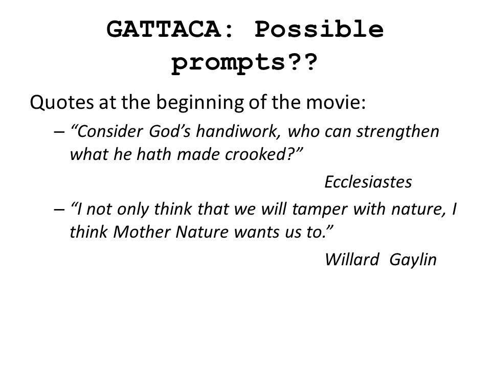 Thesis For An Analysis Essay Comparison Essay Topic Ideas Gattaca Essay Topic Questions About Life Image Persuasive Essay Thesis Examples also Essay Writing Paper Writing Help Syracuse University Honors Program Gattaca Essay Persuasive Essay Ideas For High School