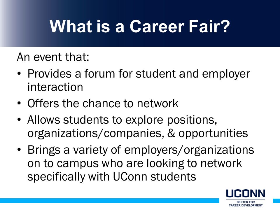 What is a Career Fair.