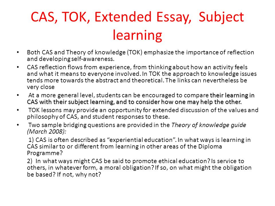 Theory of knowledge extended essay topics