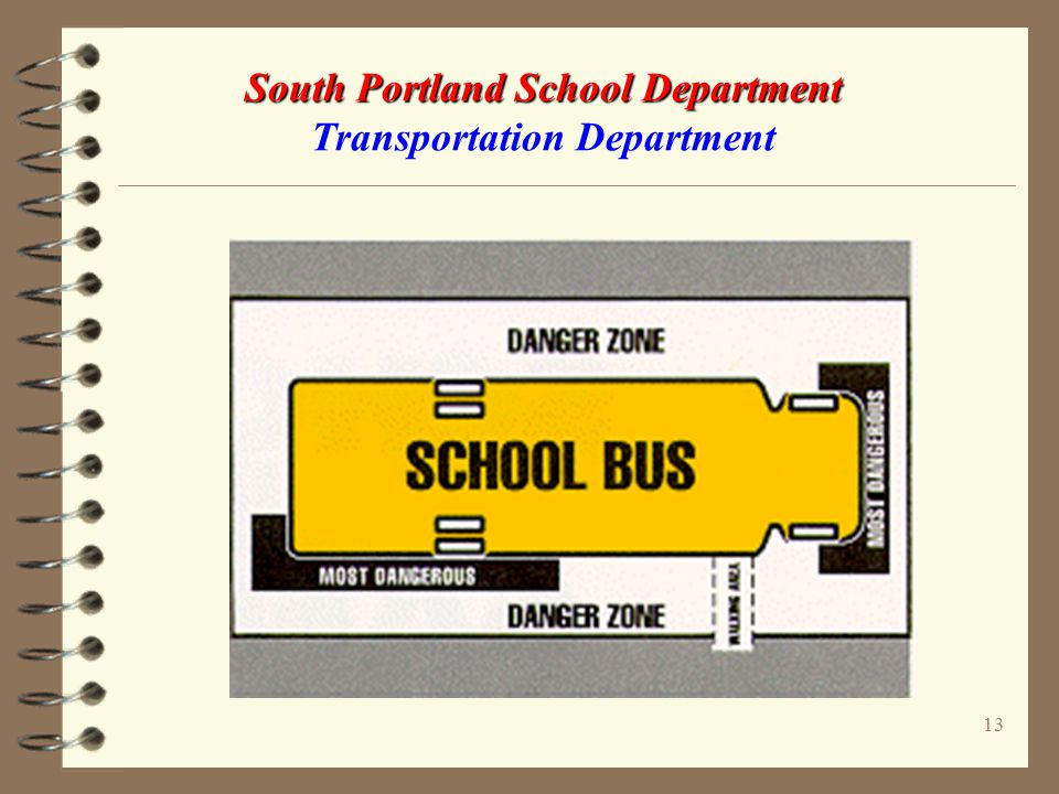 12 South Portland School Department South Portland School Department Transportation Department