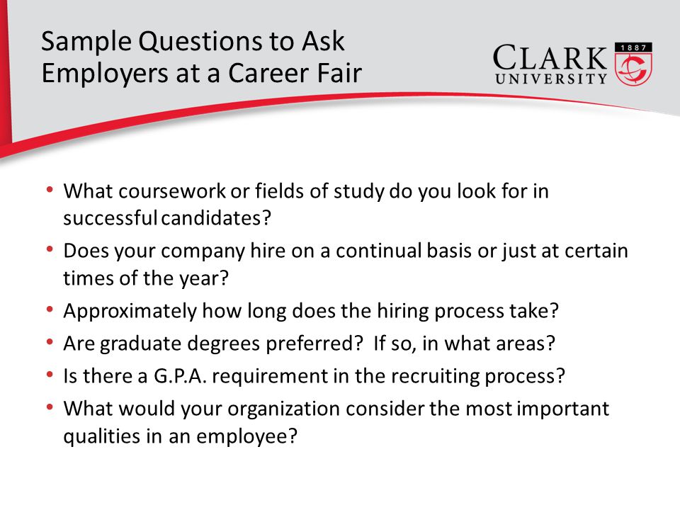 questions to ask at career fairs under fontanacountryinn com questions to ask at career fairs