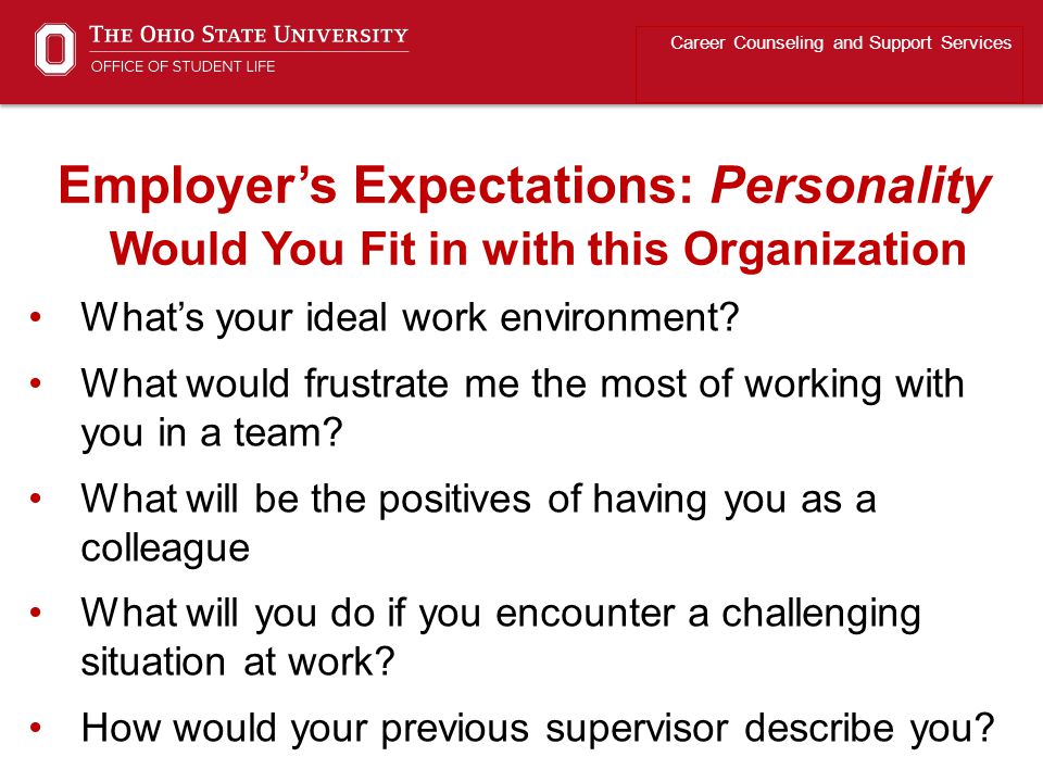 what would be your ideal working environment