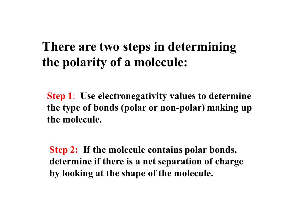Polar Molecules are molecules which have an uneven distribution of charge.