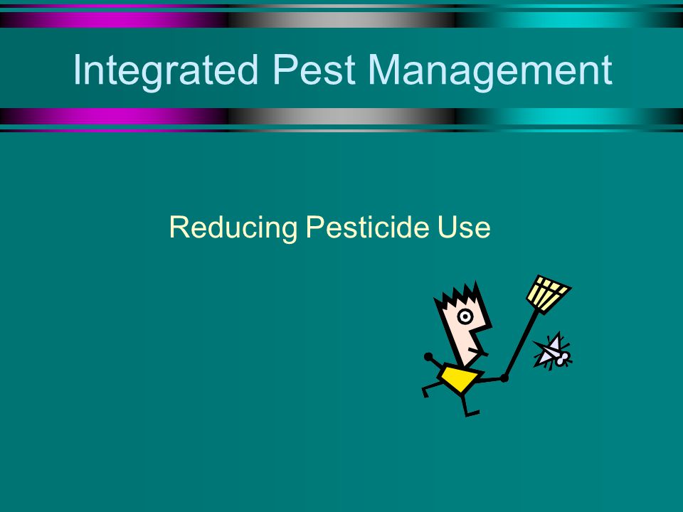 Integrated Pest Management Reducing Pesticide Use